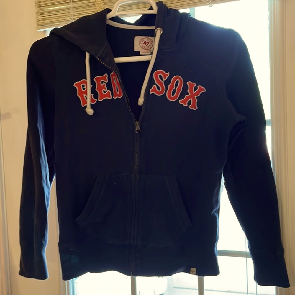 Forty Seven Brand womens Red Sox zip up hoodie
